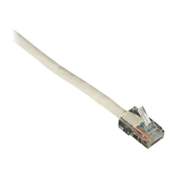 CAT5e 100-MHz Shielded SSTP PIMF Stranded PVC Cable, PVC White 7.6-m 25-ft. 